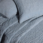 Ecrue Cotton Linen Embroidered Table Set Cotton Linen