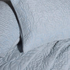 Ecrue Cotton Linen Embroidered Table Set Cotton Linen