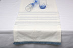 Elegant Woven Dobby Striped Table Set