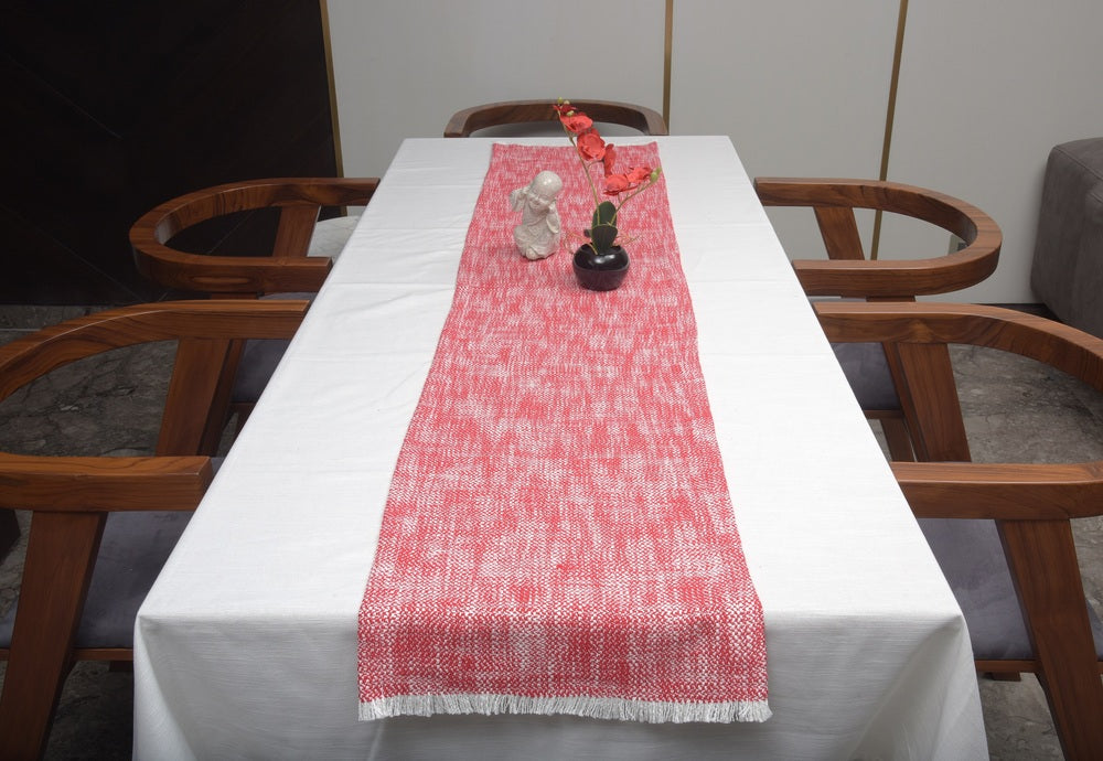 Vibrant Woven Dobby Striped Table Set