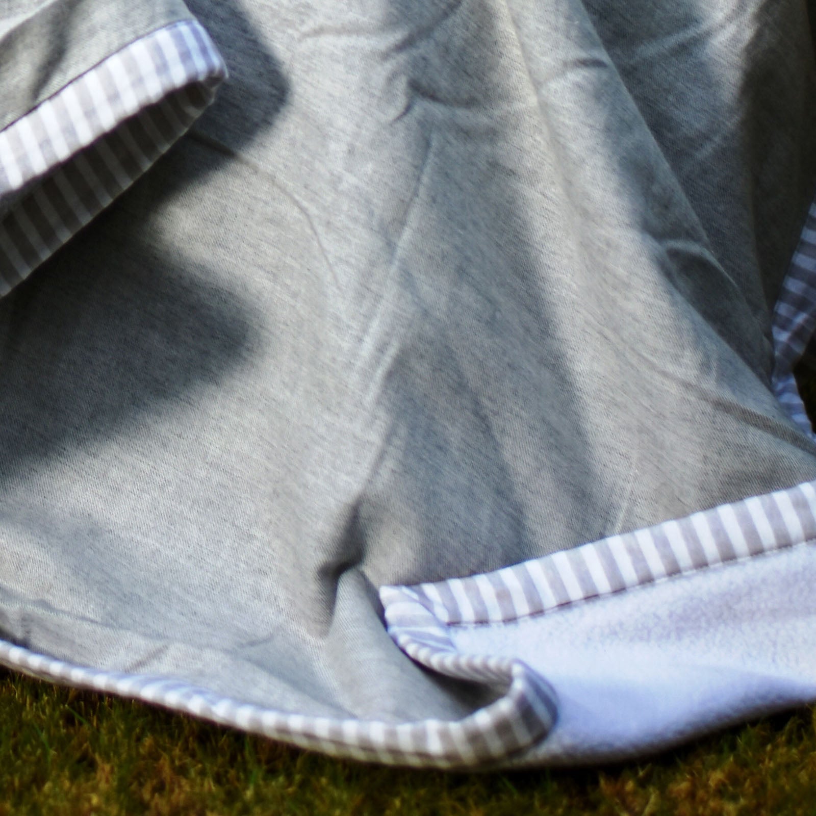 EcruE Luxury Fleece Double Layered Blanket