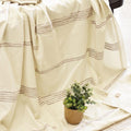 Premium Woven Terra Ribbed Dohar Set