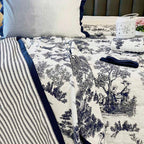 Luxury Scenery Printed Dohar Set