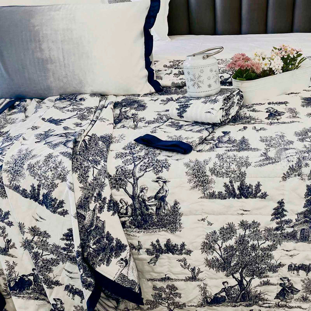 Luxury Scenery Printed Dohar Set
