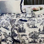 Luxury Scenery Printed Dohar Set