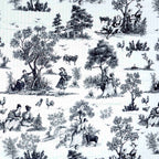 Luxury Scenery Printed Dohar Set