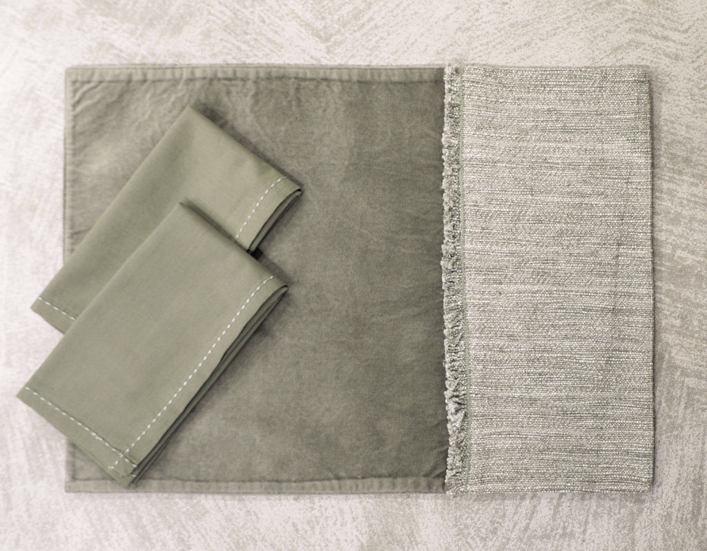 Quiet Luxury Patchwork Table Linen Set