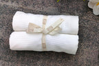 Premium Cotton Waffle Dobby Kitchen Towel Set of 2 Pieces