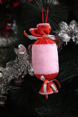 Velvet Bonbon Sweet Treat Hanging Ornament
