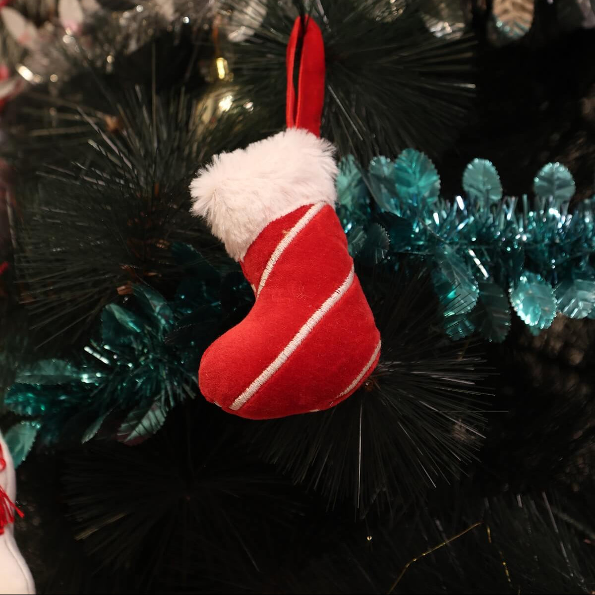 Deluxe Miniature Christmas Stocking Ornament