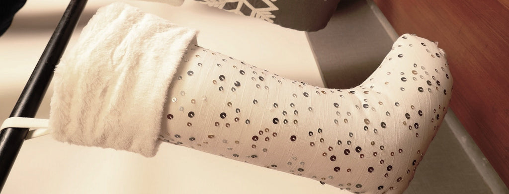 Sequin Embroidered Christmas Stocking