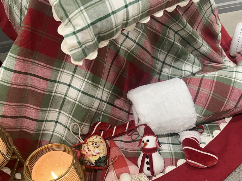 Tartan & Festive Plaid Christmas Decor Combo Pack