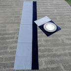 Luxurious Dining with the Cotton Velvet Table Set