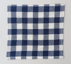 Woven Check Coaster Set size 6x6'' Pack Of 04pieces