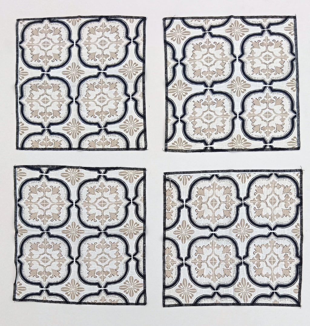 Classic Printed Napkin Set Pack Of 4 Pieces