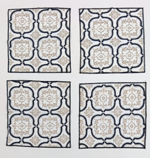Classic Printed Napkin Set Pack Of 4 Pieces