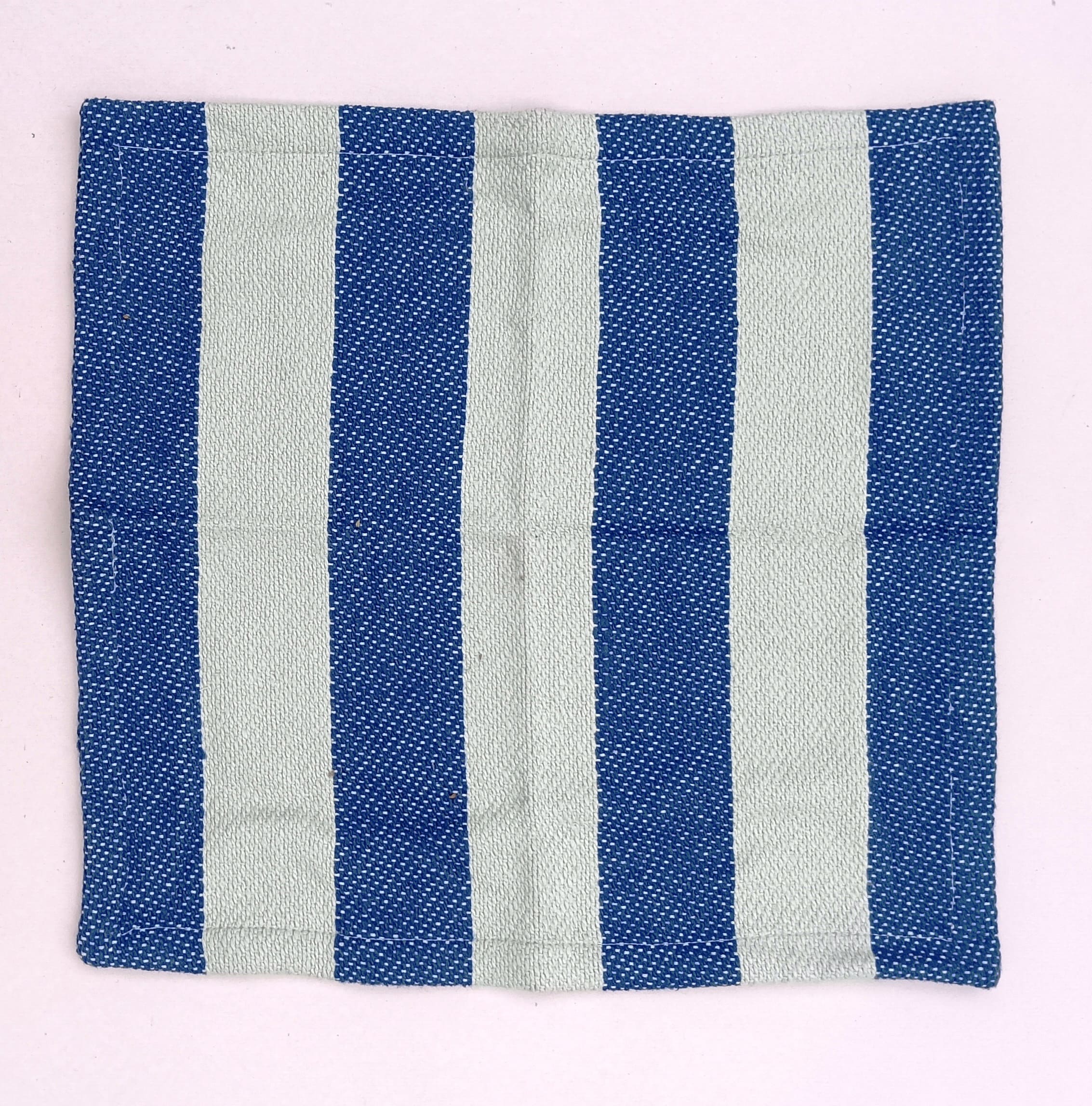 Woven Cotton Striped Dish Cloth Set of Pack of 4 Pieces