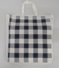Gingham/Check Cotton Tote Bag