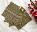 Double-Sided Cotton Gauze Dish Cloth Set Pack of 4 Pieces