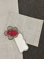 Luxurious Schiffli Embroidered Table Linen Set