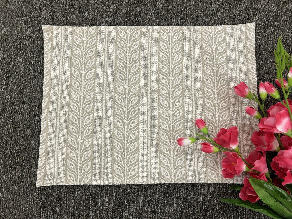 Luxurious Schiffli Embroidered Table Linen Set