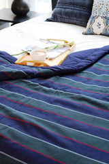 Woven Stripe Single Quilt 60x90