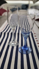 Festive Stripes & Stars Cotton Canvas Table Runner