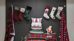 Christmas Gnomes Decorative Throw Pillow 18x18''