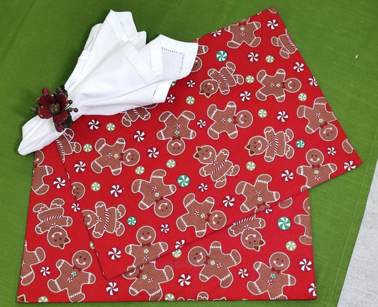 Gingerbread Holiday Placemat