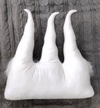 Whimsical Santa/Gnome Trio Character Pillow