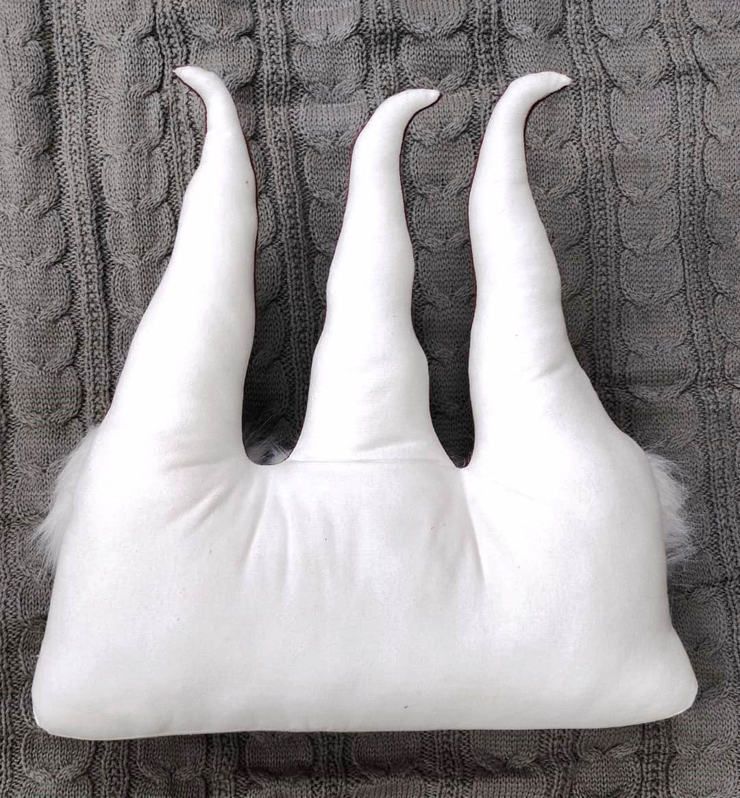 Whimsical Santa/Gnome Trio Character Pillow