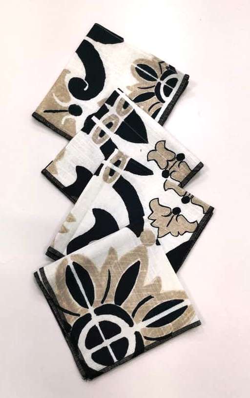 Classic Printed Napkin Set Pack Of 4 Pieces