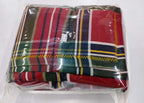 Premium Woven Cotton Plaid Bed Sheet Set